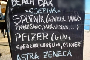 Zanimljiva ponuda pića u kafiću u Rijeci: Pfizer, Sputnik, Moderna kokteli
