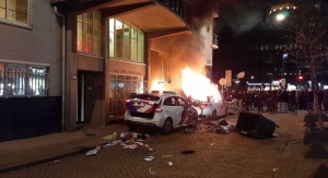 Veliki neredi u Rotterdamu zbog novih mjera, policija pucala na demonstrante